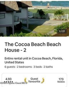 5350 Ocean Beach Boulevard, Cocoa Beach, Florida 32931, HOA KỲ