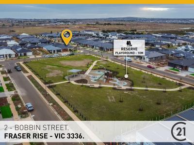 2 Bobbin Street, Fraser Rise, VIC 3336, Australia