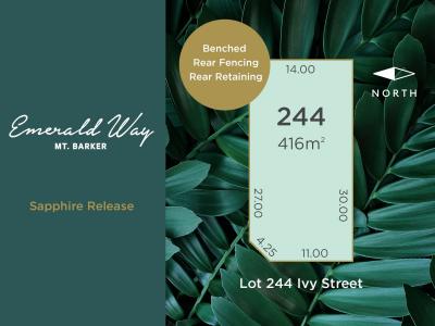 Lot 244 Ivy Street (Sapphire Release), Mount Barker, SA 5251, Australia