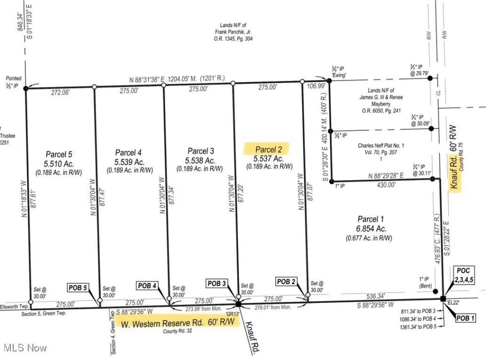 Western Reserve Road lot: 2 Lot 2, Canfield, Ohio 44406, USA