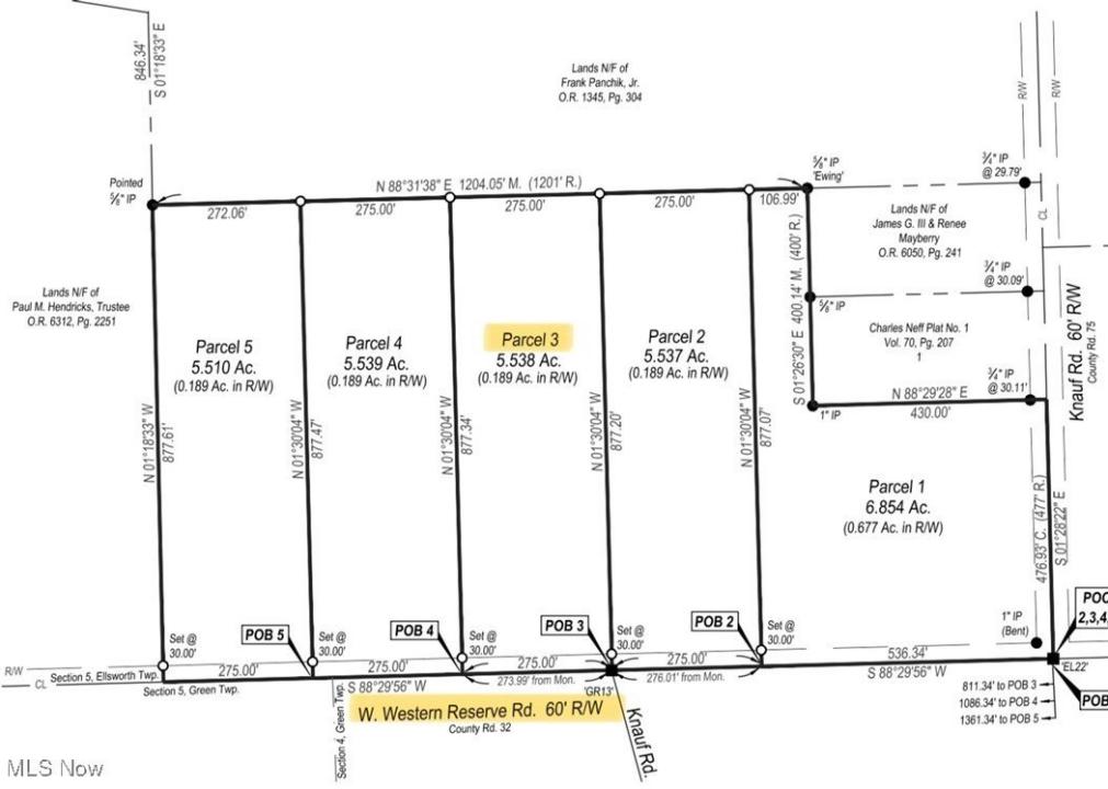Western Reserve Road lot: 3 Lot 3, Canfield, Ohio 44406, USA