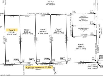 W Western Reserve Road lot: 5, Canfield, Огайо 44406, Соединенные Штаты