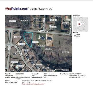 3620 McCrays Mill Rd, Sumter, South Carolina 29154