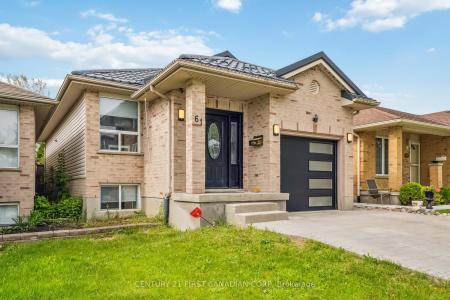 61 TANNER DRIVE, London East, Ontario N5W 6B6, Canadá