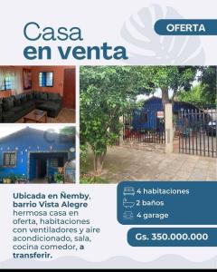 San Francisco y Abay 7585, Ñemby, Central 00001, Le Paraguay