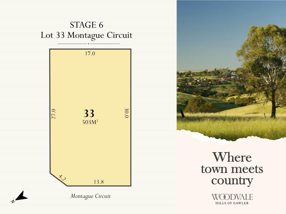 Lot 33 Montague Circuit, Gawler South, SA 5118, Australia