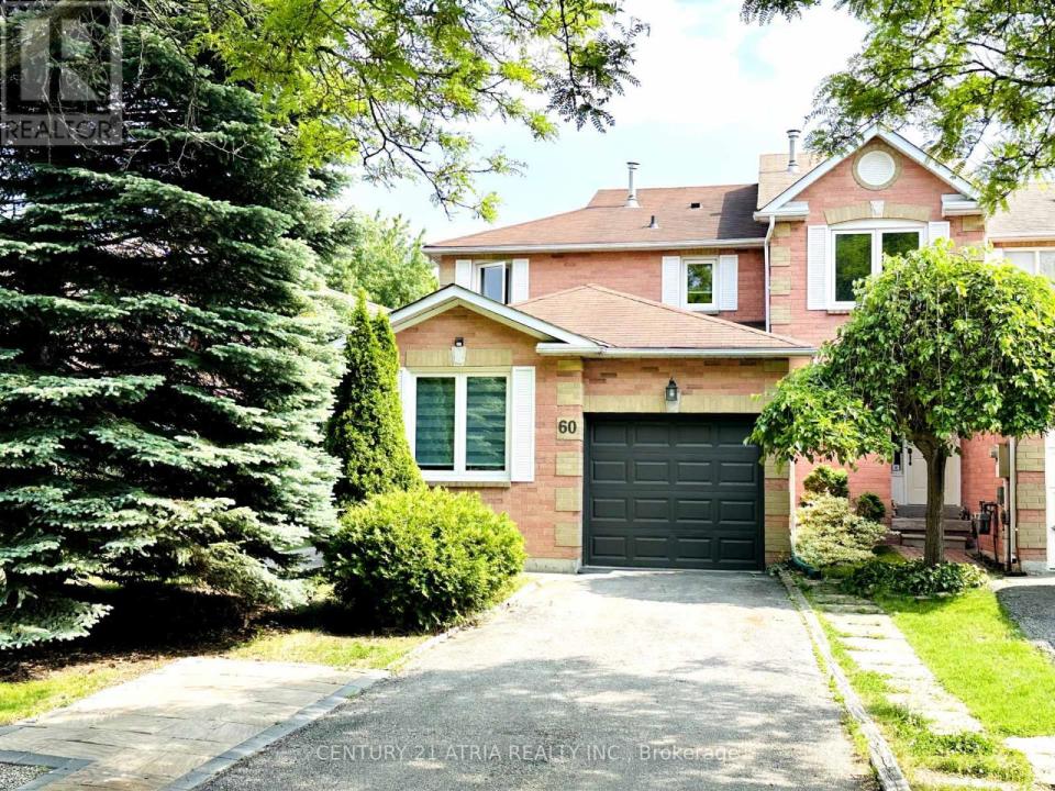 60 STEEPLEVIEW CRESCENT, Richmond Hill (north Richvale), Ontario L4C 9R3, Canada