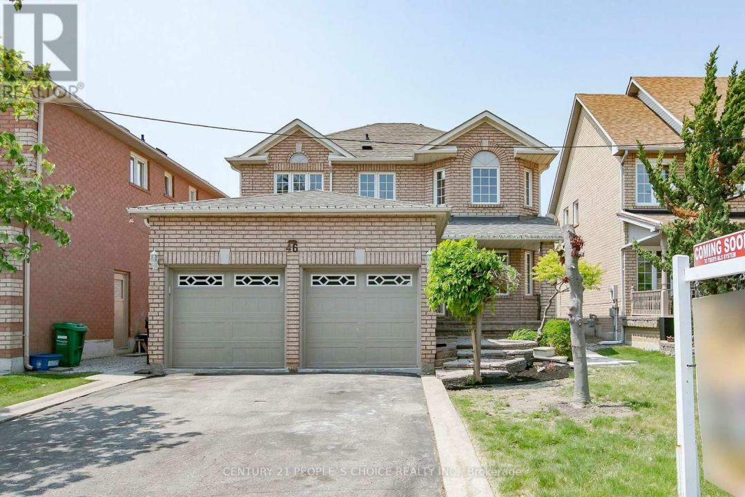 46 CREEKWOOD DRIVE, Brampton (snelgrove), Ontario L7A 1J3, Canada