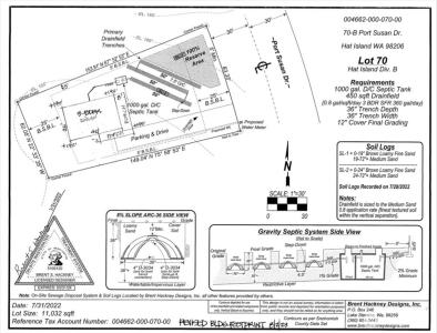 70 B Port Susan Drive, Hat Island, ワシントン 98206, アメリカ合衆国