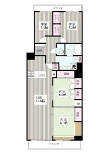 503, 南越谷1丁目6-20, ユニーブル新越谷, 越谷市, Saitama 343-0845, Giappone