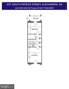 207 S Patrick Street Unit# 204, Alexandria, Virginie 22314, États-Unis