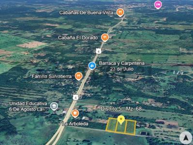 Nor Oeste Distrito 5 Lote 3, Norte, Santa Cruz 00001, Bolivia