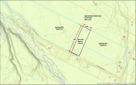 N/A CENTREVILLE ROAD, Cross Creek, Нью-Брaнсуик E6B 2J5, Канада