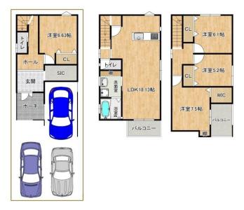 山本町南６丁目3-6, 八尾市山本町南６丁目新築戸建て, 八尾市, Osaka 581-0013, Japan