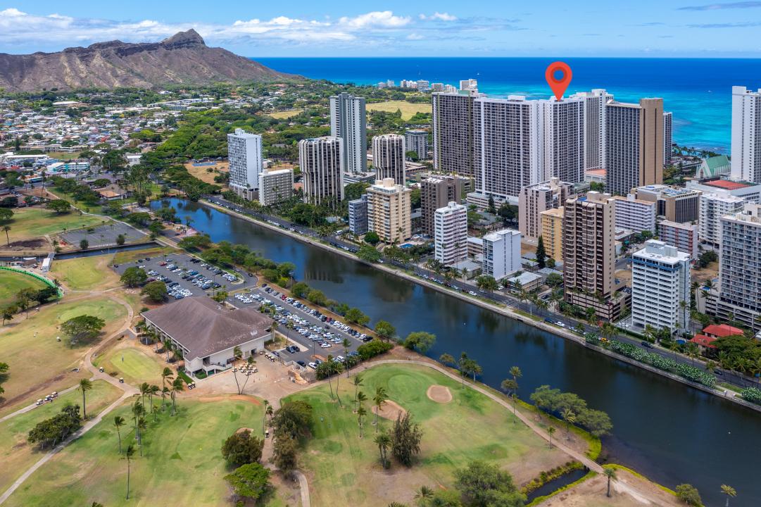 201 Ohua Ave. #1906 T1, Honolulu, Hawaii 96815, États-Unis