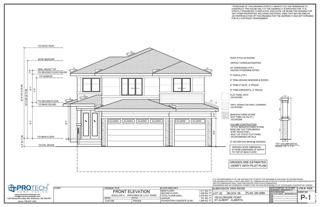 105 ELDRIDGE POINT, St. Albert, אלברטה T8N 8C3, קנדה 