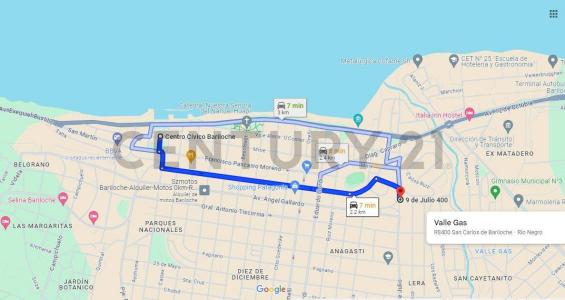 9 de Julio 400, San Carlos De Bariloche, Rio Negro 00001, Argentina