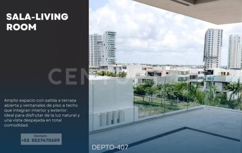 Desarrollo Alba, Puerto Cancún, Lote 1-02 UC 38 Departamento 407,, Cancún/Benito Juárez, Quintana Roo 77500, Mexico