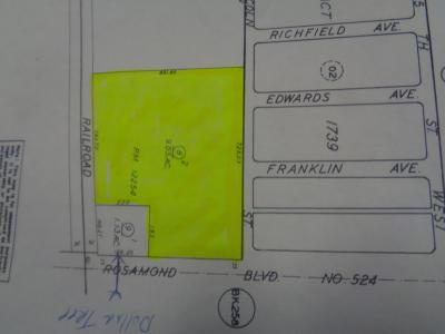 1605 W Rosamond Blvd. Boulevard APN 251-060-08, Rosamond, California 93560, USA