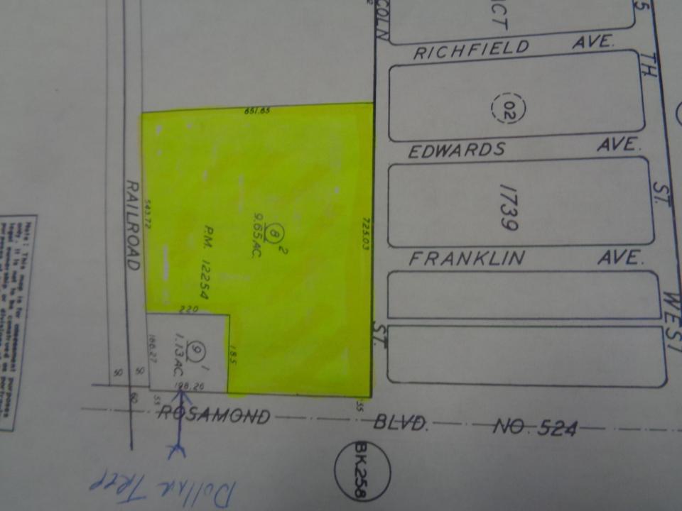 1605 W Rosamond Blvd. Boulevard APN 251-060-08, Rosamond, California 93560, HOA KỲ