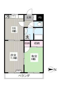 103, 赤山町２丁目166-1, アーバンハイム, 越谷市, Saitama 343-0807, Japan