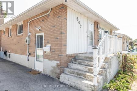 647 PERRY CRESCENT, Oshawa (vanier), أونتاريو L1J 2E4, كندا 