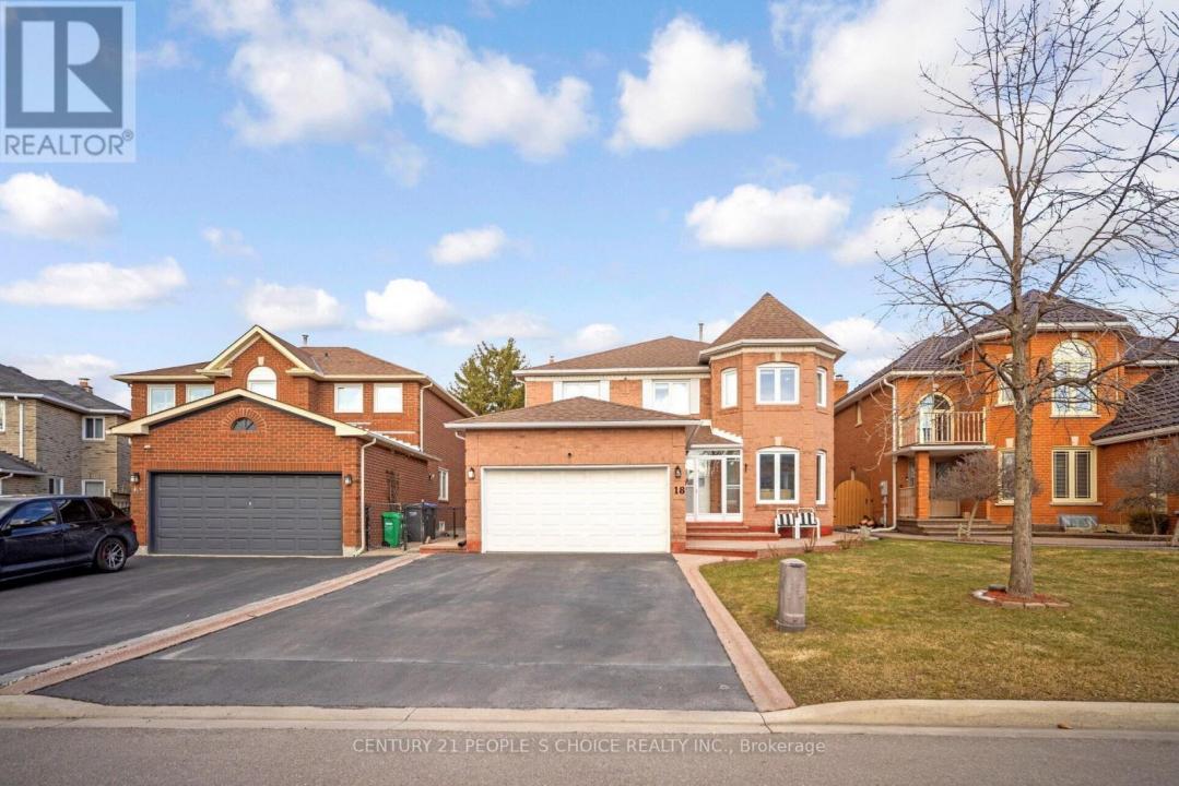 18 BLACKWELL PLACE, Brampton (fletcher's Creek South), Ontario L6W 4M2, Kanada