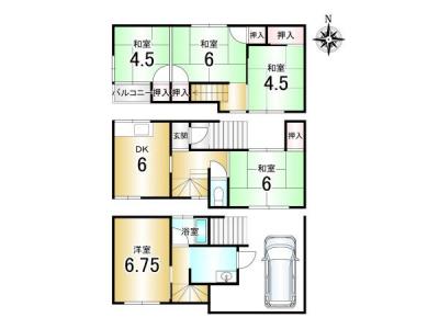 淀際目町, 淀際目町_中古一戸建, 京都市伏見区, Kyoto 613-0915, Japon