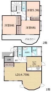 にっさい花みず木２丁目, 坂戸市にっさい花みず木２丁目戸建, 坂戸市, Saitama 350-0269, Giappone