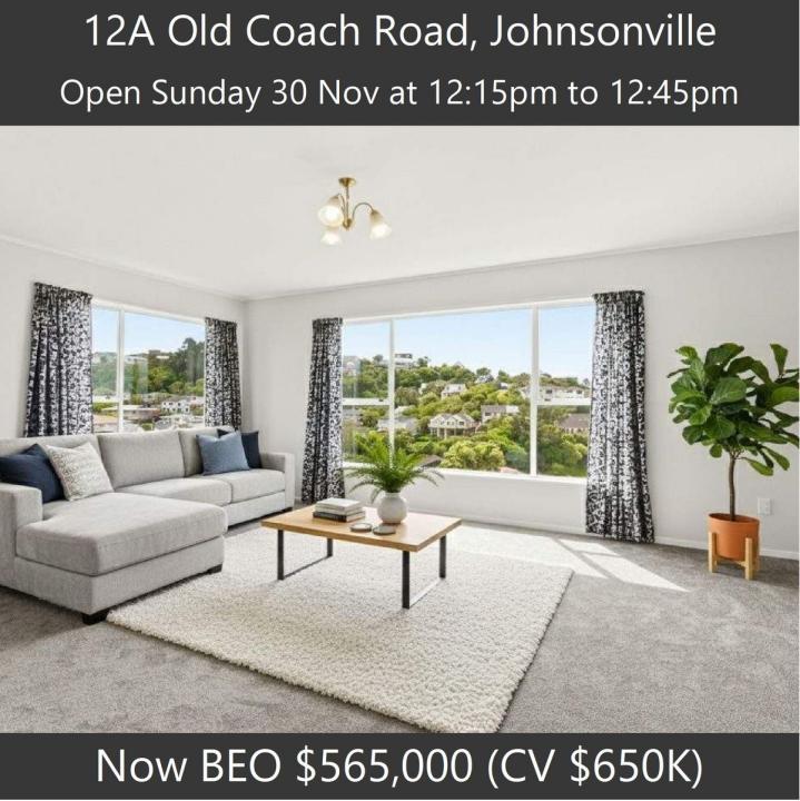 12A Old Coach Road, Johnsonville, Wellington 6037, Nouvelle-Zélande