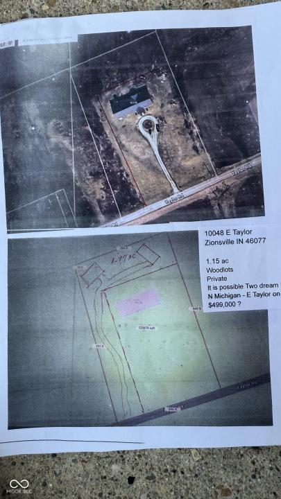 10048 E Taylor Avenue, Zionsville, Indiana 46077