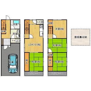 生江３丁目, 大阪市旭区, Osaka 535-0004, 일본