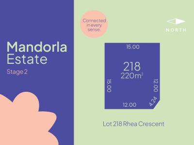 Lot 218 Rhea Crescent (Stage 2), Munno Para Downs, SA 5115, Australia