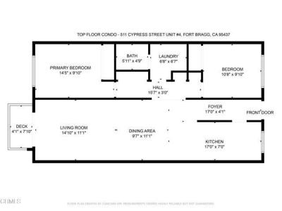 511 Cypress Street #4, Fort Bragg, California 95437