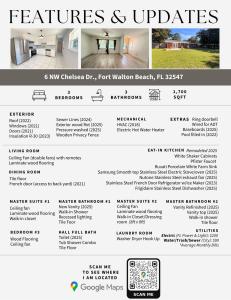 6 NW Chelsea Drive, Fort Walton Beach, Floride 32547, États-Unis