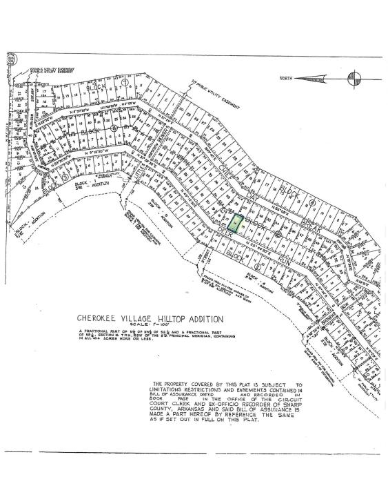 TBD Deer Run Dr Road, Cherokee Village, ארקנסו 72529, ארצות הברית של אמריקה 