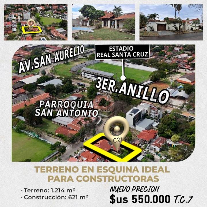 AV, EL TROMPILLO 3ER. ANILLO CALLE JOSE VAZQUES MACHICADO , Sur, Santa Cruz 00001, Bolivia