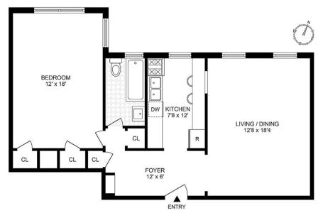 1710 Avenue H Unit #F3, Brooklyn, ניו יורק 11230, ארצות הברית של אמריקה 