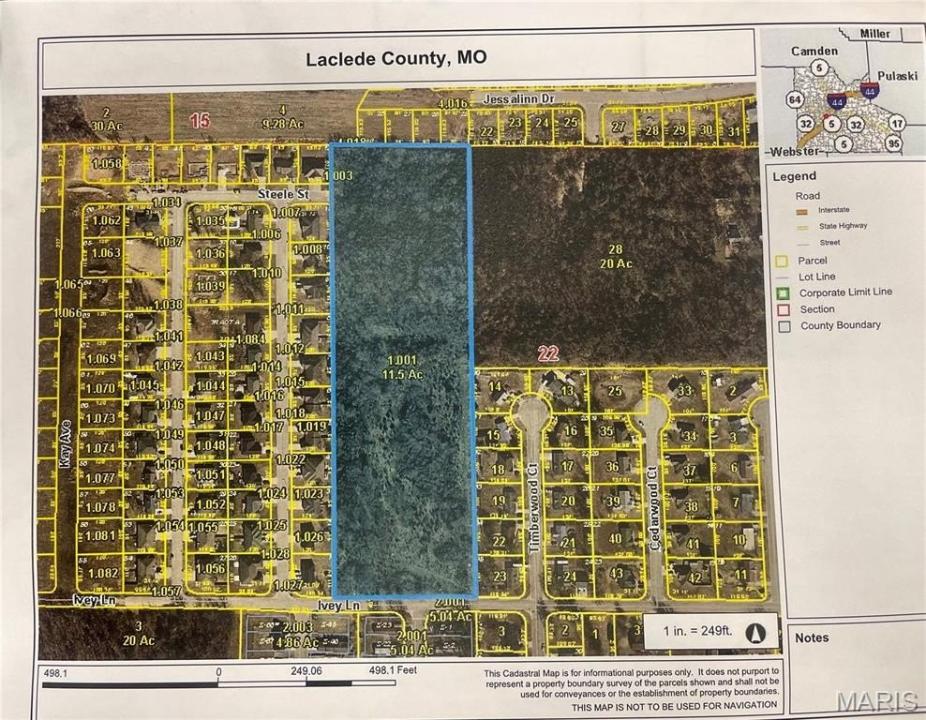 0 Ivey Lane, Lübnan, Missouri 65536, Amerika Birleşik Devletleri