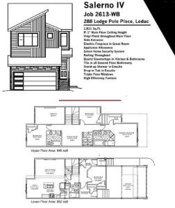 288 LODGE POLE PLACE, Leduc, 阿尔伯塔 T9E 0K7, 加拿大