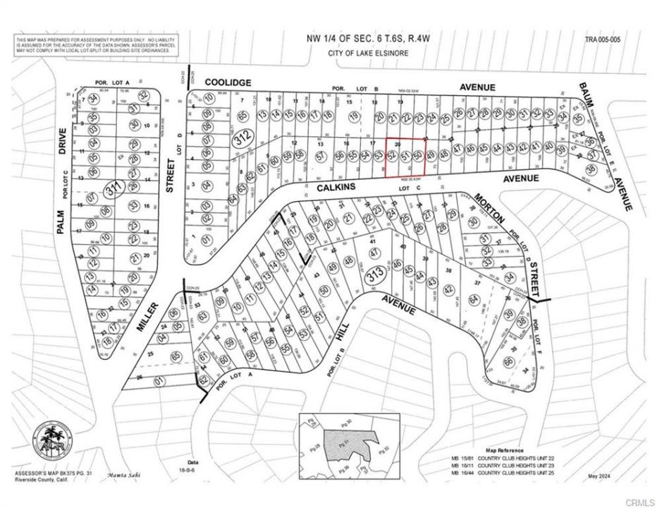 0 Calkins, Lake Elsinore, California 92530, Estados Unidos