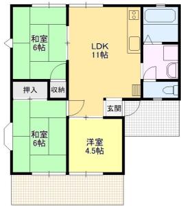 101, 下里７丁目6-11, アメニティーハイツ, 東久留米市, Tokyo 203-0043, 일본