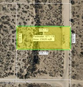 E W 11 APN 3037-026-031, Pearblossom, California 93553