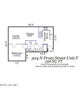 304 N Front Street , Apt F, Wilmington, Caroline Du Nord 28401, États-Unis