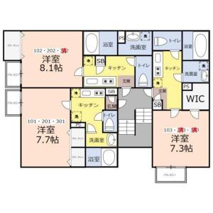 大字鶴馬2595, プラウドガーデン鶴瀬, 富士見市, Сайтама 354-0021, Япония