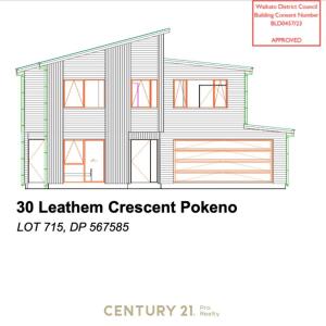 30 LEATHEM CRESCENT, Pokeno, Waikato District 2402, New Zealand