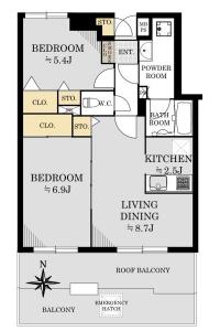 西新井3丁目24-12, ライオンズガーデン竹の塚, 足立区, Tokio 123-0841, Japonia