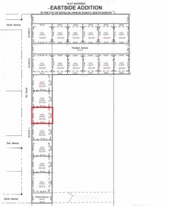 L5, B1 Eastside Addition 8th St, Estelline, South Dakota 57234, Stati Uniti