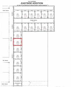 L6, B1 Eastside Addition 8th St, Estelline, Dakota Do Sul 57234, Estados Unidos
