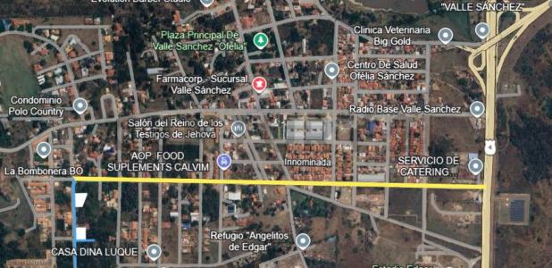 Valle Sánchez, Urbanización Las Praderas, Manzano 17, Lote 24 , Norte, Santa Cruz 00001, Bolivya